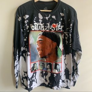 Poetic Justice Long Sleeve Graphic Tee